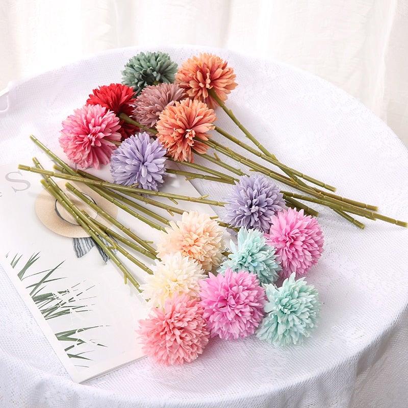Silk Flower Arrangements Bunch Flower Bouquet Home Wedding Decoration