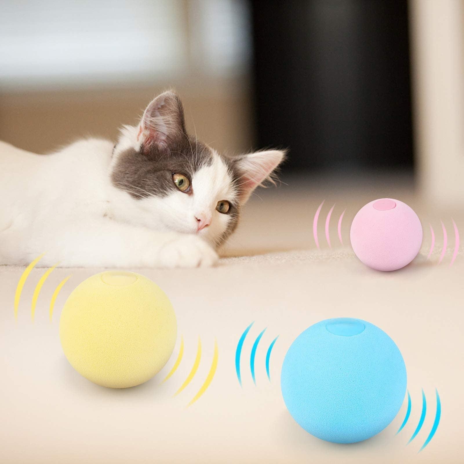 Smart Cat Toys Ball Catnip