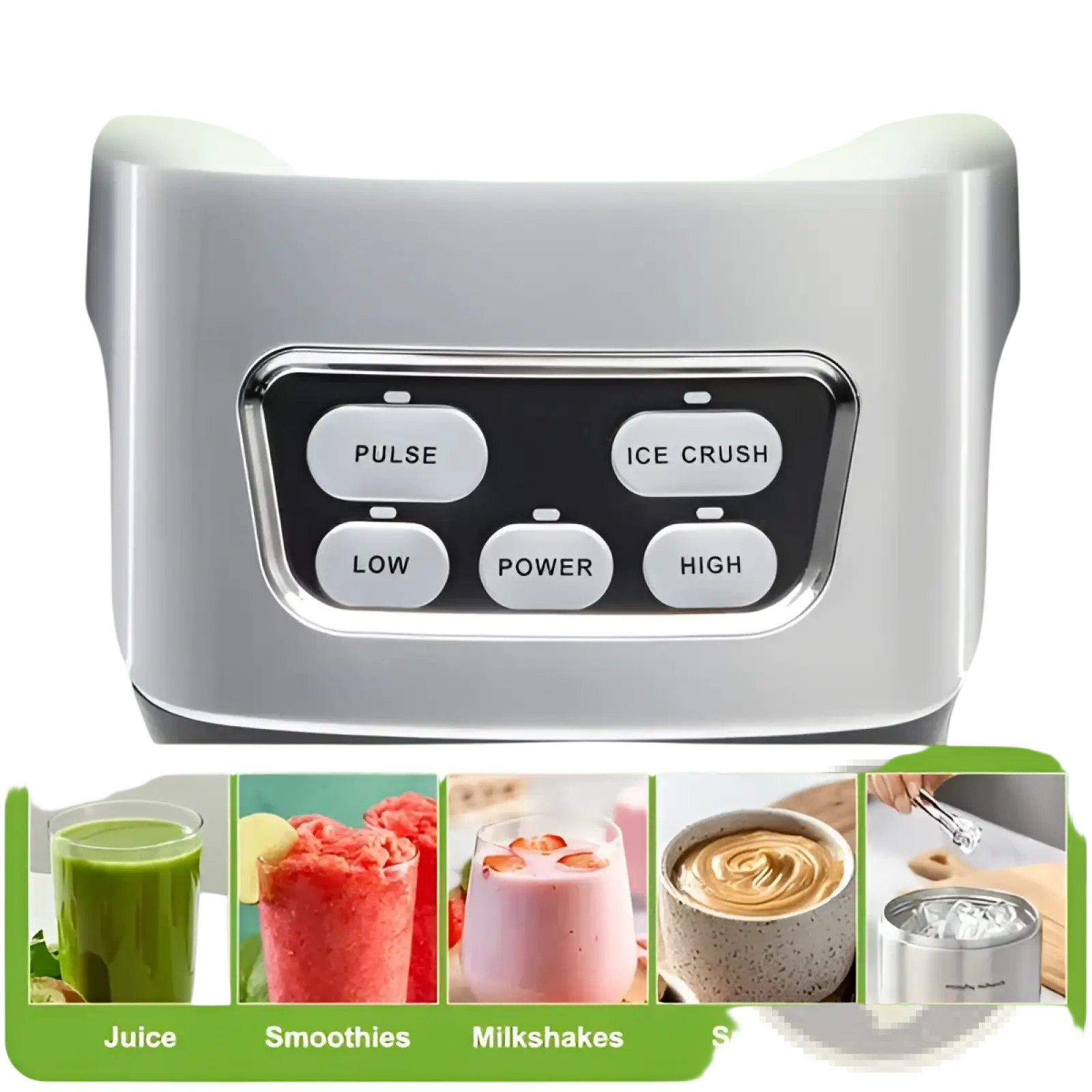 Smoothie Blender 1200w Professional Countertop Maker