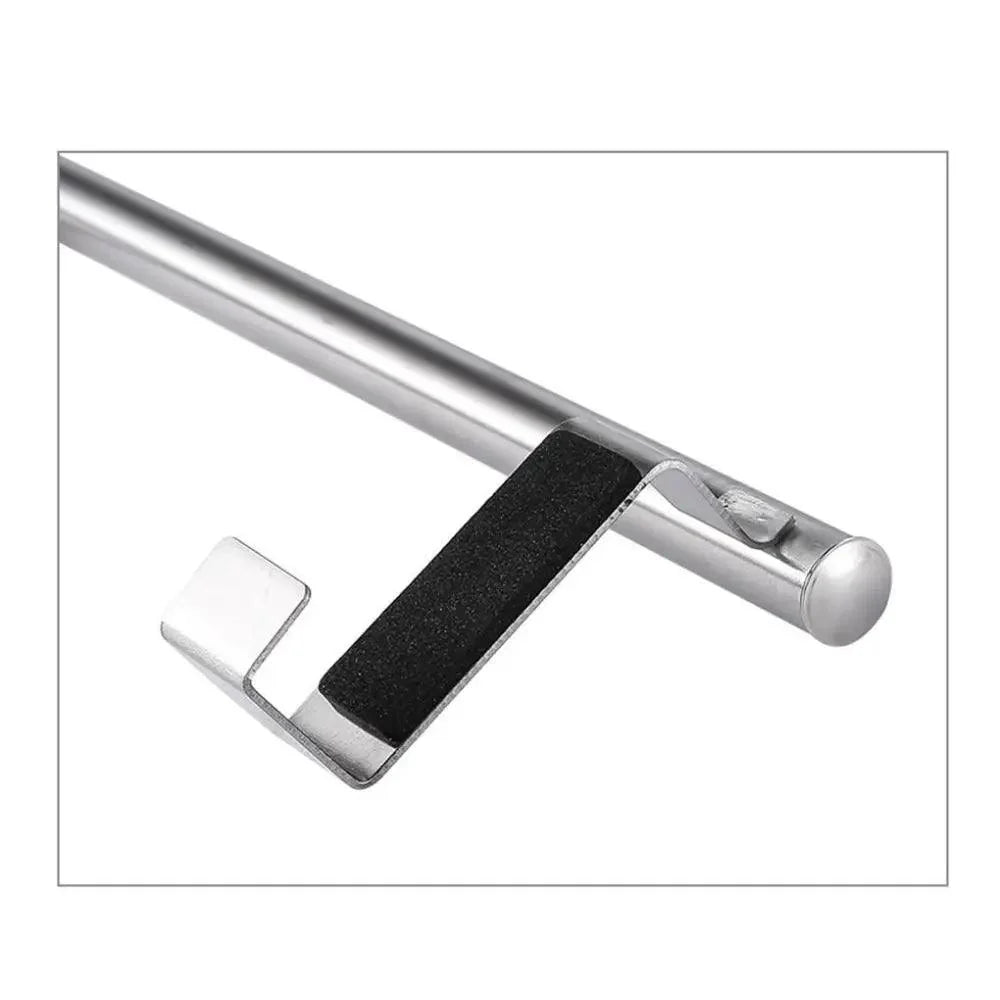 Towel Rack Over Door Towel Bar Hanging Holder Stainless Steel