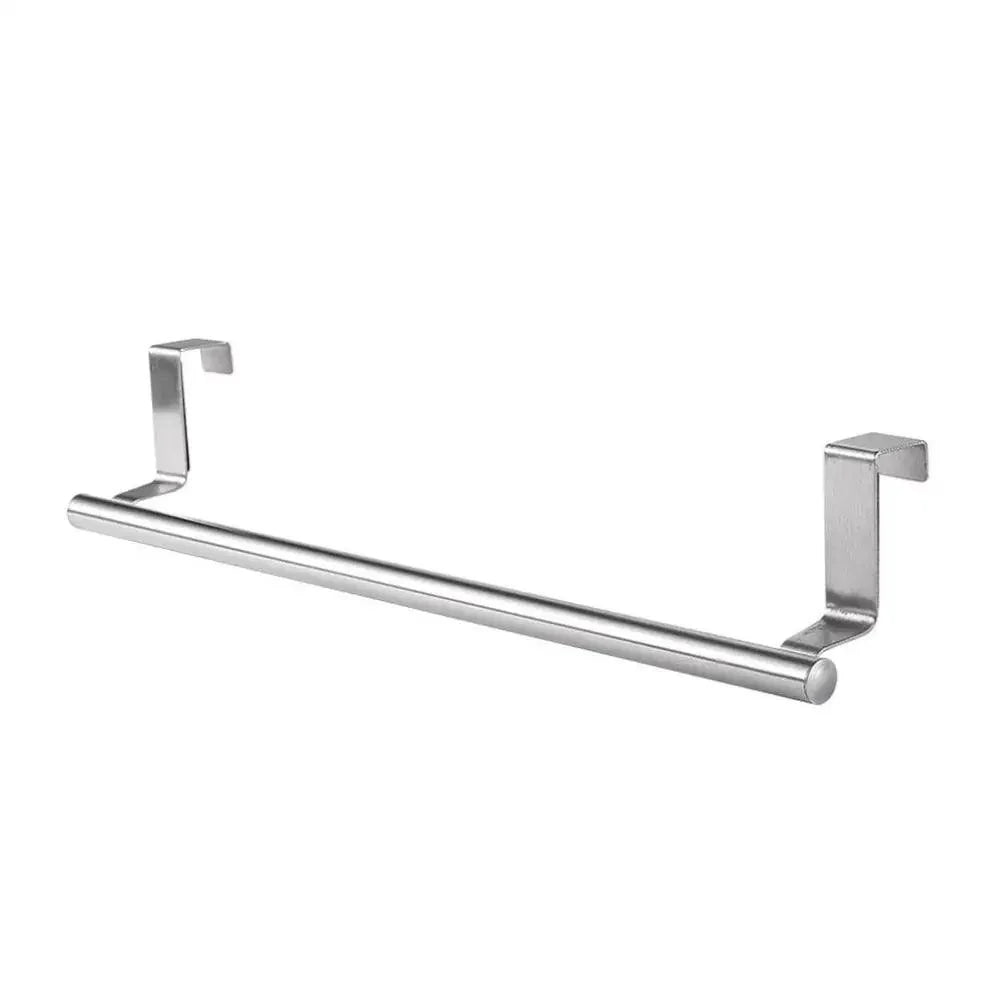 Towel Rack Over Door Towel Bar Hanging Holder Stainless Steel