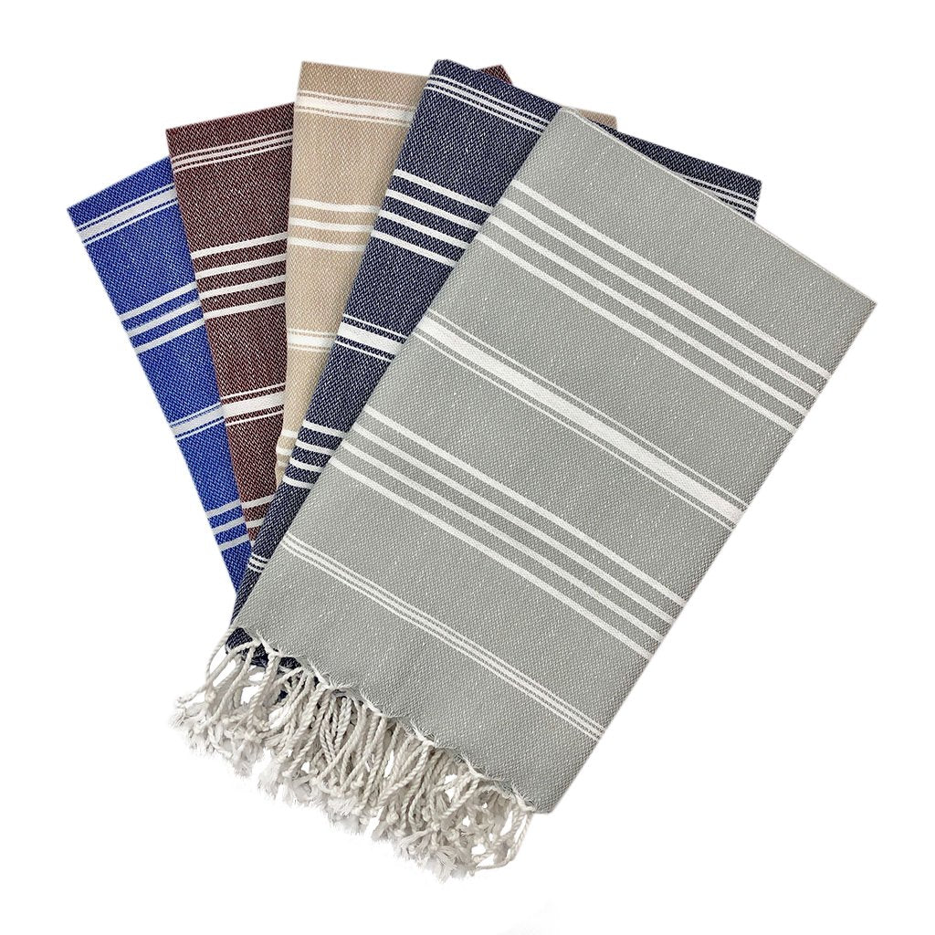 Turkish Cotton Hand Towel 36x22 Quick-Dry Absorbent Kitchen