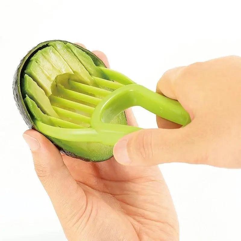 Unique Design 3 In 1 Avocado Slicer Shea Corer Peeler Cutter Pulp Separator