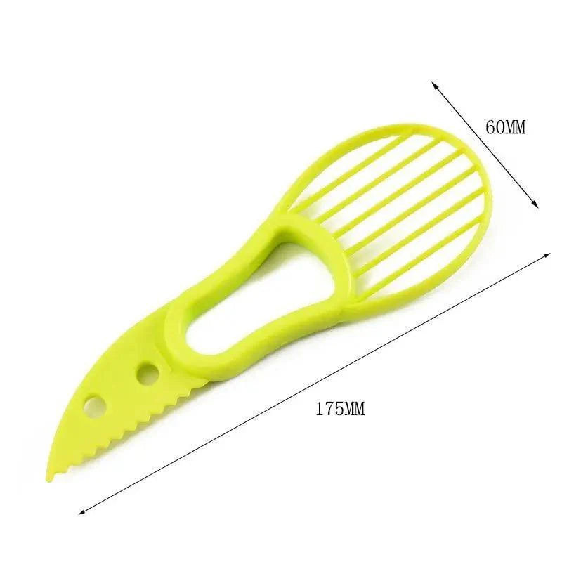 Unique Design 3 In 1 Avocado Slicer Shea Corer Peeler Cutter Pulp Separator