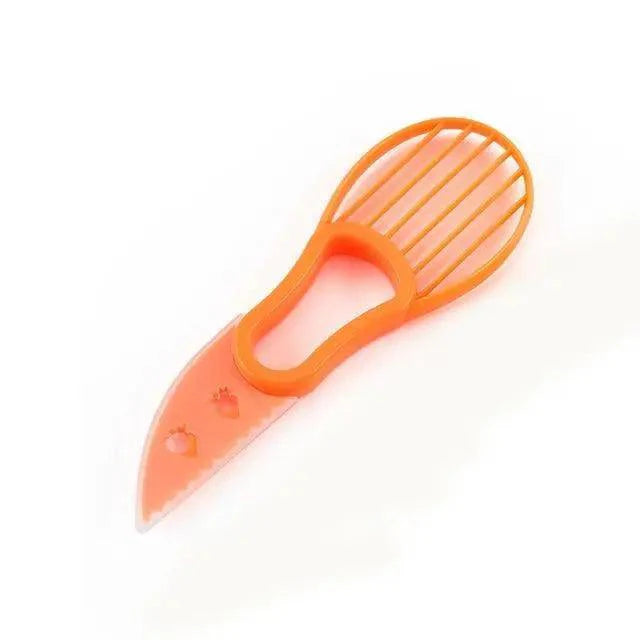 Unique Design 3 In 1 Avocado Slicer Shea Corer Peeler Cutter Pulp Separator