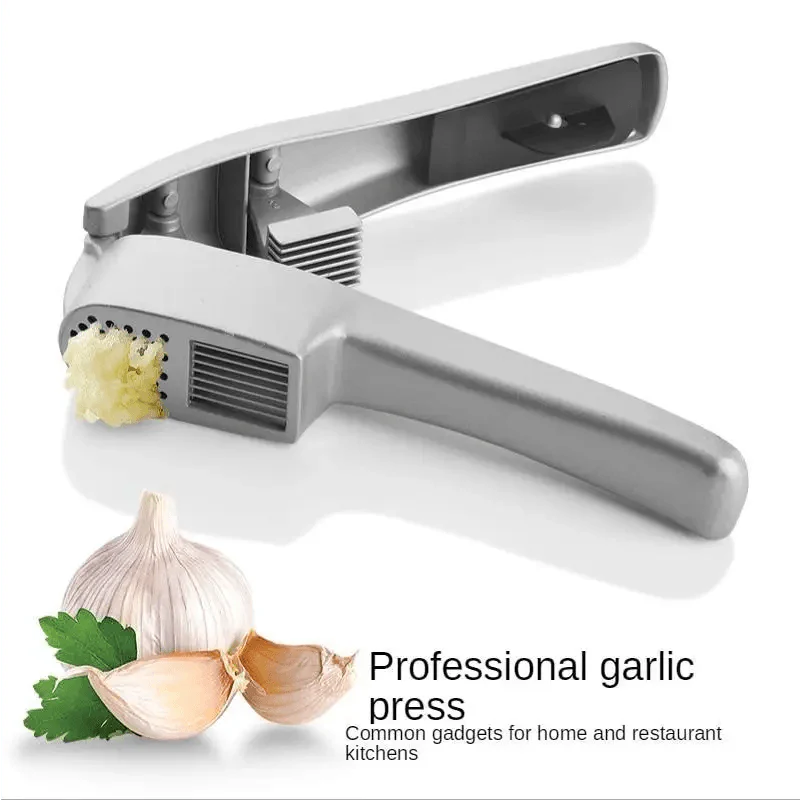 Unique Design Kitchen Household Manual Garlic Press Aluminum Alloy
