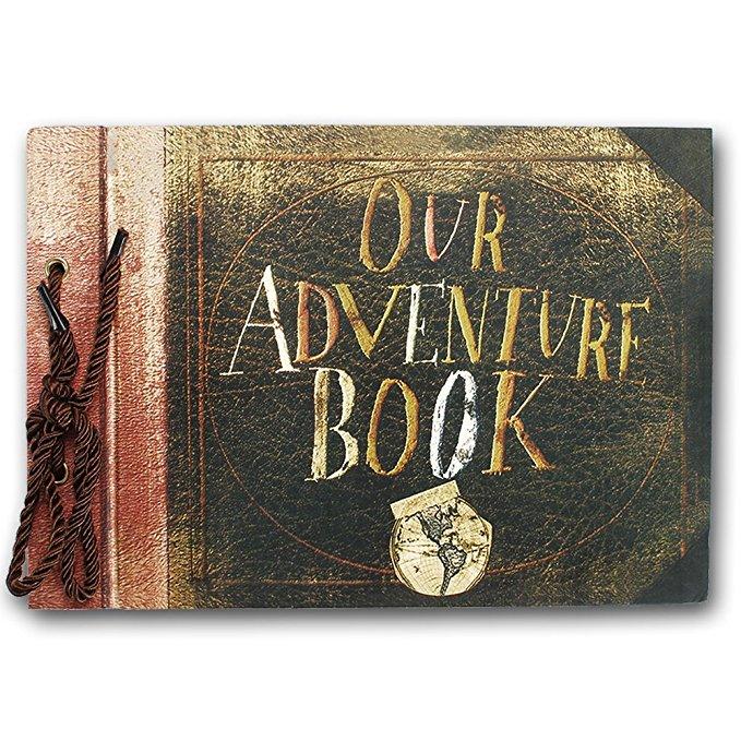 Vintage 20 Pcs 40 Pages Kraft Paper Sheets Card Our My Adventure Book
