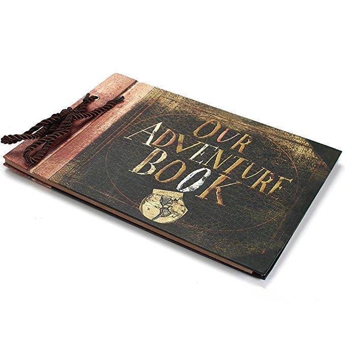 Vintage 20 Pcs 40 Pages Kraft Paper Sheets Card Our My Adventure Book