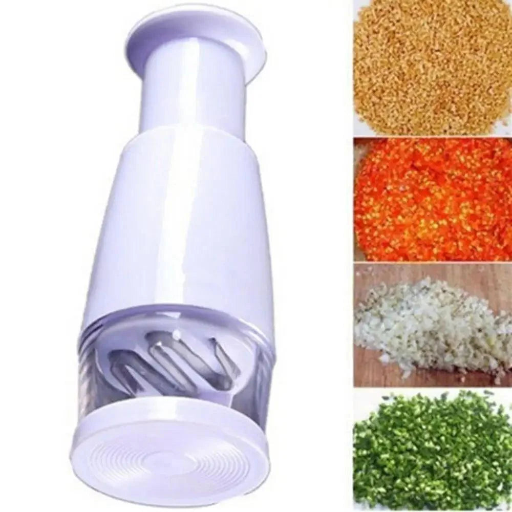 White Kitchen Slicer Pressing Food Chopper