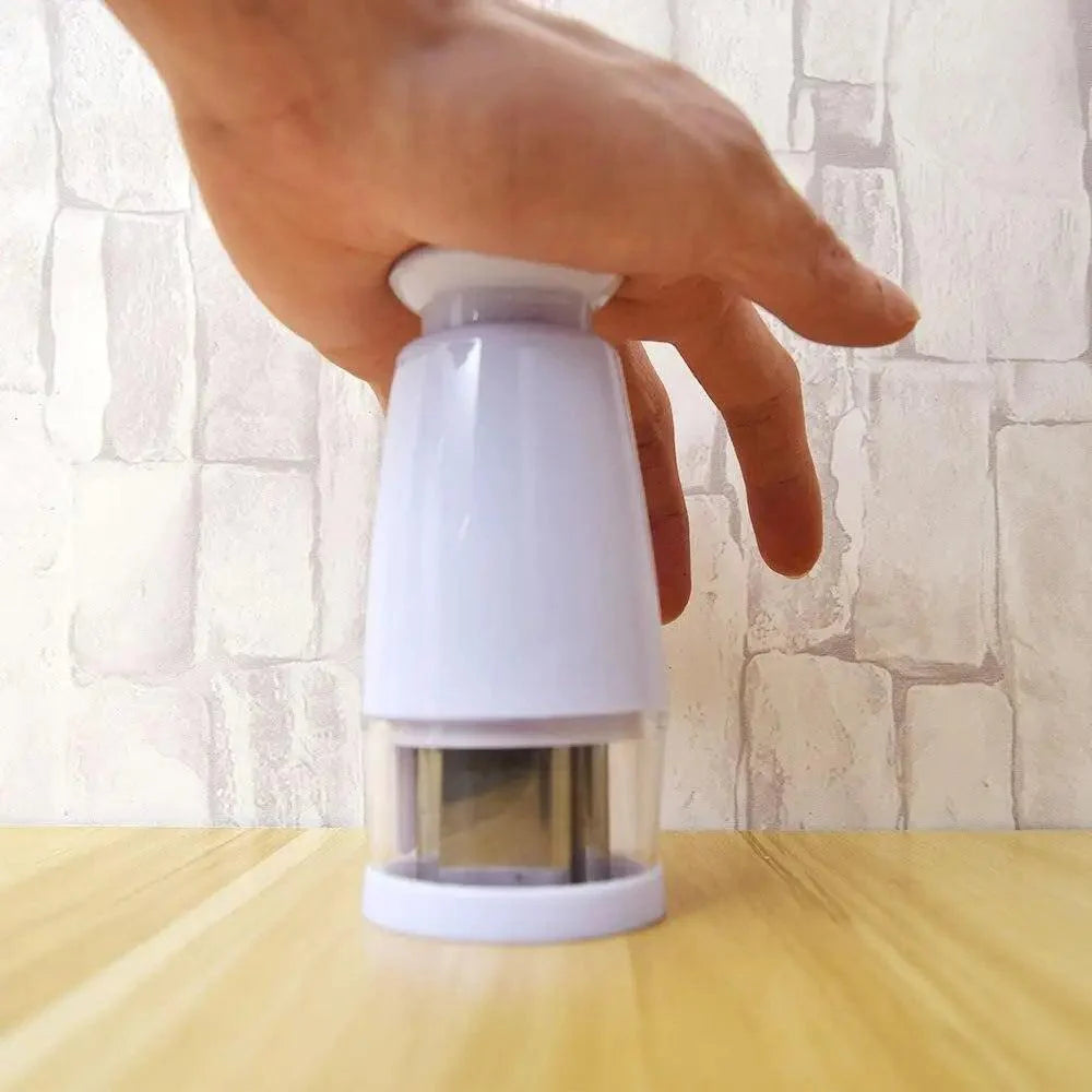 White Kitchen Slicer Pressing Food Chopper